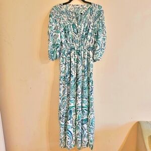 Prato Smocked Maxi Dress